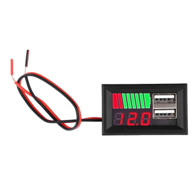 Đồng Hồ Báo Vôn Ắc Quy Tích Hợp Sạc USB: An Toàn – Tiện Ích – Giá Tốt ÁO THUN BNAM