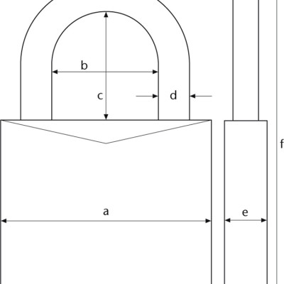 Khóa Titalium 80TI Series ABUS (50mm)