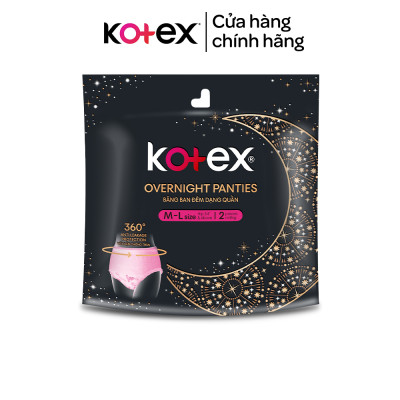 Kotex đêm dạng quần cõ M/L 2 quần