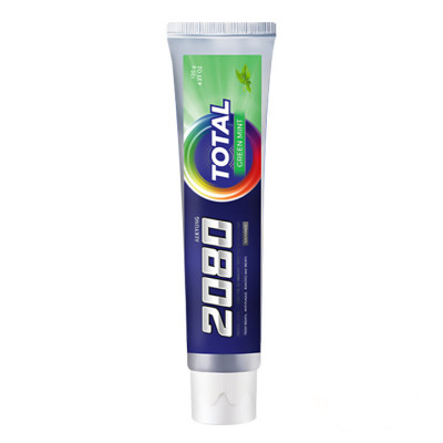 Kem đánh răng 2080 Total Green Mint Hàn Quốc bảo vệ răng nướu toàn diện, trắng răng, sạch mảng bám 120gr