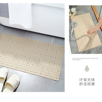 Thảm Lót Chân Nhà Tắm 70cm Cao Su Chống Trơn Trượt - Miếng Lót Sàn Phòng Tắm Ô Vuông Silicon