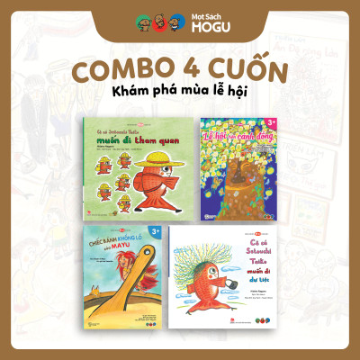 Truyện Ehon bé 3-4-5 tuổi - Khám phá mùa lễ hội