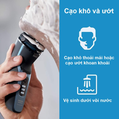 Máy cạo râu khô và ướt 5D Pivot & Flex Heads Philips Norelco S3212 Series 3000 - HÀNG NHẬP KHẨU