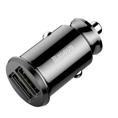 Tẩu sạc Baseus Grain Pro Car Charger đa năng 2 cổng USB dùng trên xe hơi- Hàng chính hãng