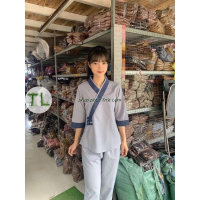 Đồ Lam Đi Chùa Phật Tử mấu xéo nhật 3 cút