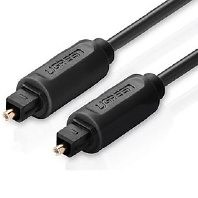 Ugreen 20590 3M Đen Dây cáp quang âm thanh 2 đầu dương 20590 Hàng chính Hãng