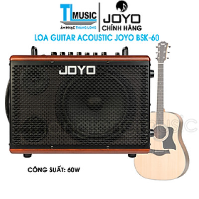 Amplifier dùng cho đàn guitar acoustic Joyo Acoustic Guitar Amplifier BSK 60 W - Hàng Chính hãng