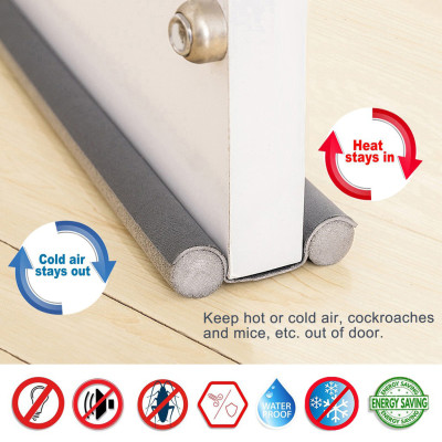 Miếng Chắn Khe Cửa Chống Bụi Bẩn, Gió Lùa, Côn Trùng, Miếng Che Cửa Tránh Kẹt Chân Dài 90cm