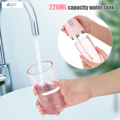 Máy tăm nước vệ sinh răng miệng sạc pin chống thấm nước, Máy tăm nước cầm tay 3 chế độ thông minh - Chính hãng MINIIN (Giao màu ngẫu nhiên)