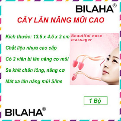 Con lăn mát xa nâng mũi, kẹp định hình mũi tạo hình dọc dừa lâu dần rất đẹp nhé hàng tốt Nhật (Hàng Chính Hãng)