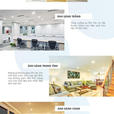 Đèn LED âm trần downlight đổi màu 110/10W vỏ nhôm đúc chính hãng Rạng Đông Model: AT20 ĐM 110/10W