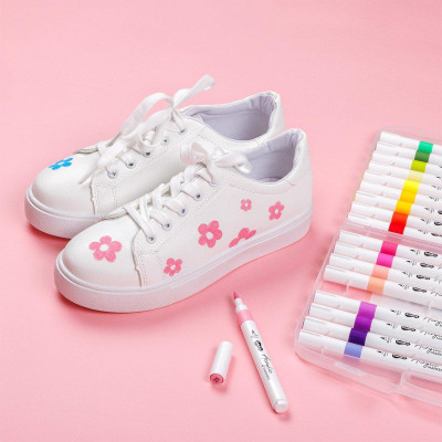 Hộp 24 Bút Lông Màu Acrylic Markers 1 Đầu - Colokit ACM-C004