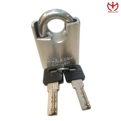 Ổ khóa chống cắt Master Lock 550 D thân inox SUS 304 rộng 50mm