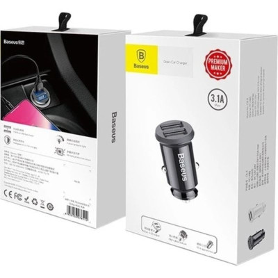 Tẩu sạc Baseus Grain Pro Car Charger đa năng 2 cổng USB dùng trên xe hơi- Hàng chính hãng