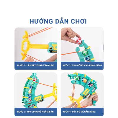 Đồ Chơi Bắn Cung Bằng Bóng Dính - Giao ngẫu nhiên