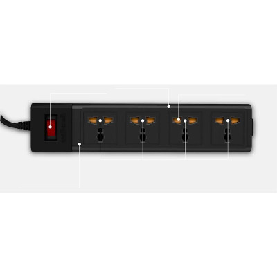 Ổ cắm đa năng 3m Rạng Đông Model: OC02 4C/3M/10A