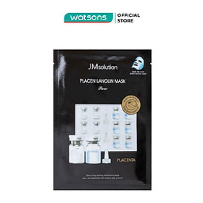 Mặt Nạ JMsolution Dưỡng Da Đều Màu Placen Lanolin Mask Pure 35ml