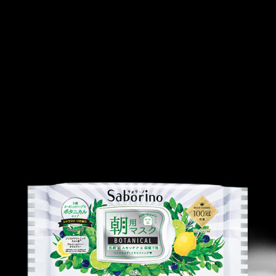 Mặt Nạ Dưỡng Ẩm Buổi Sáng Hương Thảo Mộc Saborino Morning Facial Sheet Mask Botanical 28 Miếng