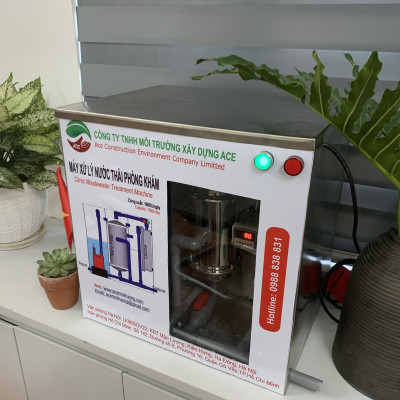 (Hàng chính hãng) Máy lọc nước thải Litero ACE1000I xử lý nước thải Phòng khám đa khoa công nghệ oxy hoá bậc cao kết hợp lọc nano và than hoạt tính 1 bộ