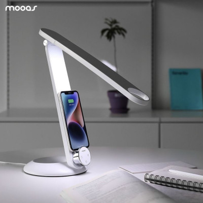 Đèn chống cận kiêm sạc không dây Mooas - Hàn Quốc Hàng chính hãng