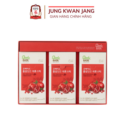 Nước Hồng Sâm Hàn Quốc Goodbase Lựu Đỏ (10ml x 10 gói)