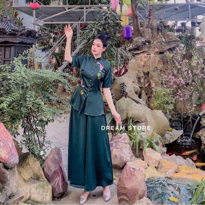 ĐỒ LAM ĐI CHÙA Tàu Lụa Cao Cấp