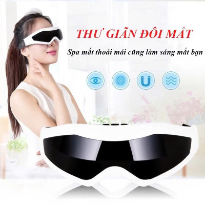 Kính Massage Mắt Cao Cấp Thư Giãn – 9 Chế Độ Rung, Làm Dịu Mắt, Xóa Bọng Mắt & Quầng Thâm