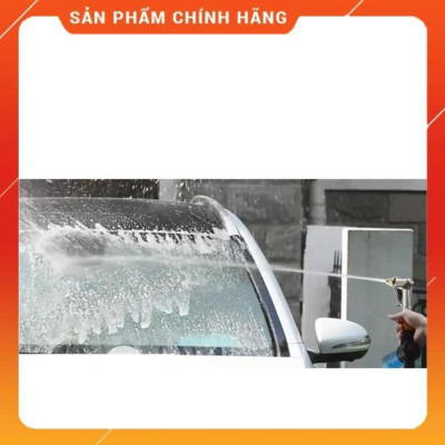 ️ Bộ dây vòi xịt nước rửa xe,tưới cây ,tăng áp 3 lần, loại 3m,5m 206622-5 cút sập,nối nhựa vàng+
