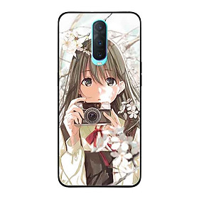 Ốp Lưng in cho Oppo R17 Pro Mẫu Nàng Chụp Hình - Hàng Chính Hãng