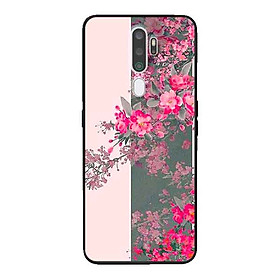 Ốp Lưng in cho Oppo A9 2020 Mẫu Hoa Đào Nở Rộ - Hàng Chính Hãng