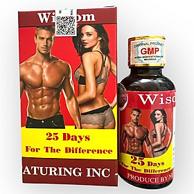 Viên uống tăng cân Wisdom Weight xuất xứ Indonesia - Hàng chính hãng - Giúp ăn ngon miệng, ngủ ngon - Mã số 1547