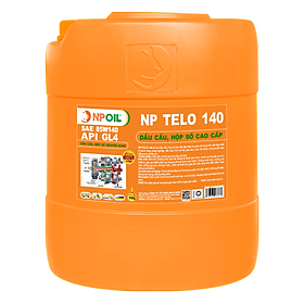 Dầu cầu hộp số NP TELO 140 - API GL4/GL5 - Xô/Can 18L - Hàng Chính Hãng