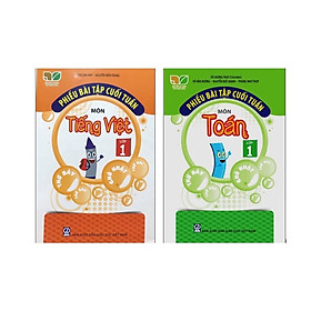 Sách - Phiếu Bài Tập Cuối Tuần Lớp 1 (Toán + Tiếng Việt - 2c)