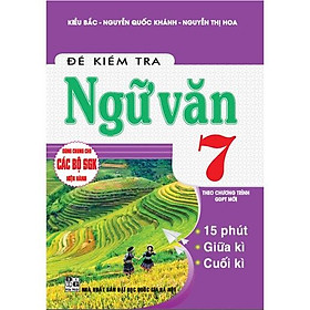 Sách - Đề kiểm tra ngữ văn 7 (dùng chung cho các bộ sgk hiện hành)HA-MK