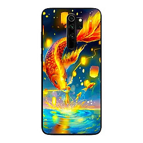 Ốp Lưng in cho Xiaomi Redmi Note 8 Pro Mẫu Cá Chép Vàng̣ - Hàng Chính Hãng