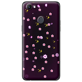 Ốp lưng cho Oppo F7 mẫu nền hoa 242 - Hàng chính hãng