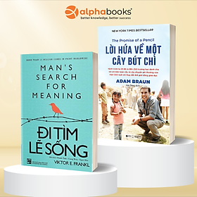 Combo The Promise Of A Pencil - Lời Hứa Về Một Cây Bút Chì (Alpha Books) + Man