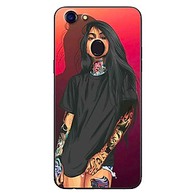 Ốp Lưng in cho Oppo F5 - F5 Youth Mẫu NỮ THỜI TRANG - Hàng Chính Hãng