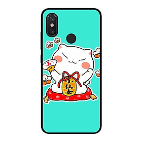 Ốp lưng cho Xiaomi Redmi Note 6 Pro MÈO 85 - Hàng chính hãng