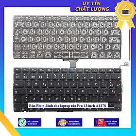 Bàn Phím dùng cho laptop táo Pro 13 inch A1278 - Hàng Nhập Khẩu New Seal