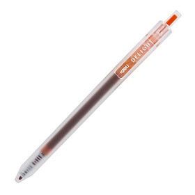 Bút Gel Deli 0.5mm EG118-OR Màu Cam