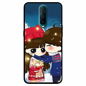 Ốp lưng dành cho Oppo R17 Pro mẫu Cặp Đôi Áo Thổ Cẩm