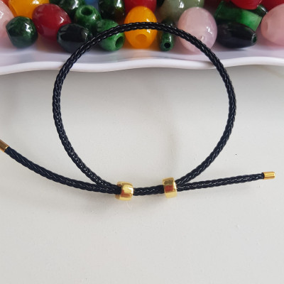 Dây thun ĐEN dẻo phối vòng tay hạt lu thống Size dây ĐEN 2mm Nữ đã có hạt lu thống thì đây chính là sợi dây thun phối với hạt lu thống đeo xinh ạ
