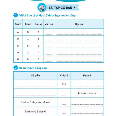 Bổ Trợ Toán - Bài Tập Cơ Bản Và Nâng Cao Lớp 3 - Tập 1- MEGA