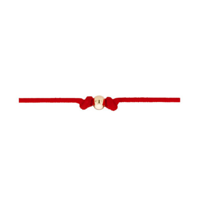 Vòng Chỉ May Mắn Đính Bi Vàng 14K - MOON Jewelry