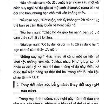 Liệu Pháp Tâm Lý CCBT Siêu Đơn Giản - 6 Kỹ Thuật Cải Thiện Tâm Trạng Ngay Lập Tức