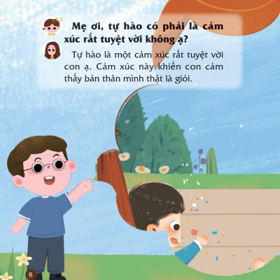 Sách Cùng Con Nuôi Dưỡng Cảm Xúc Tích Cực - Con Rất Tự Hào