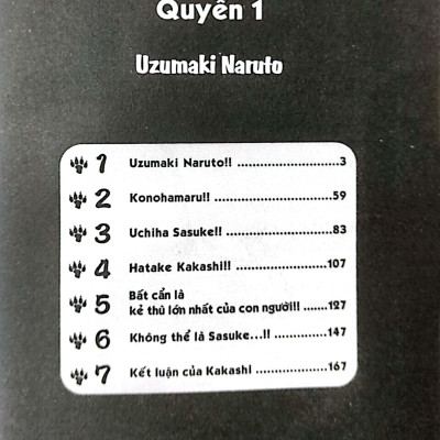 Sách - Naruto - Tập 1 - Uzumaki Naruto (Tái Bản 2025)