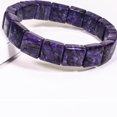 Vòng tay đá thạch anh tóc đen size hạt 17mm mệnh thủy, mộc - Ngọc Quý Gemstones