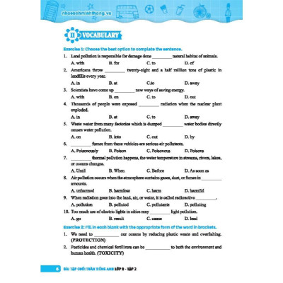 Sách - Global Success - Bài Tập Cuối Tuần Tiếng Anh Lớp 8 - Có Đáp Án - Tập 2 - Minh Thắng